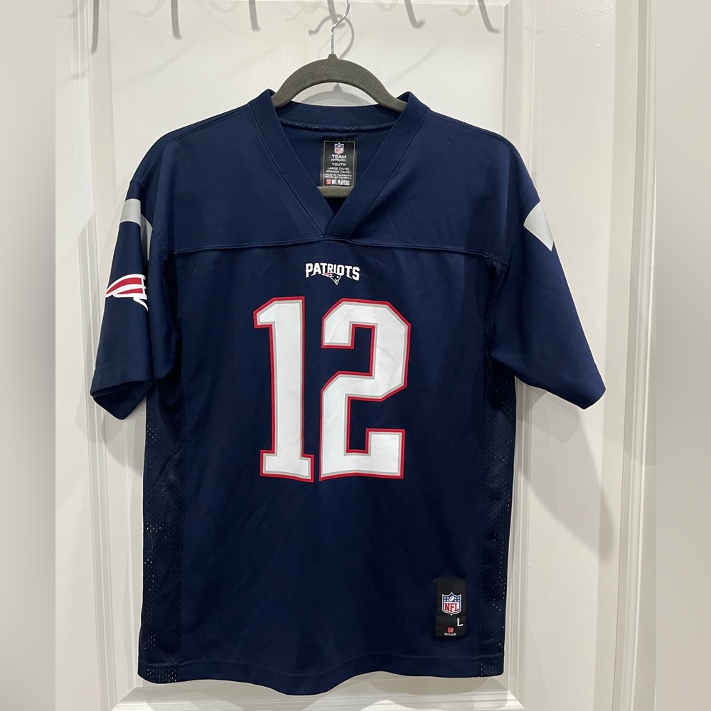 Tom Brady Vintage Patriots Jersey Youth Large adult small official